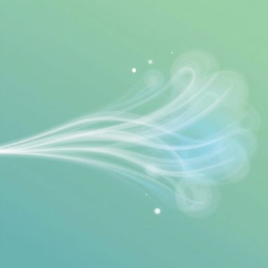 Odour FAQ Flowing white wisps against a soft green-blue background.
